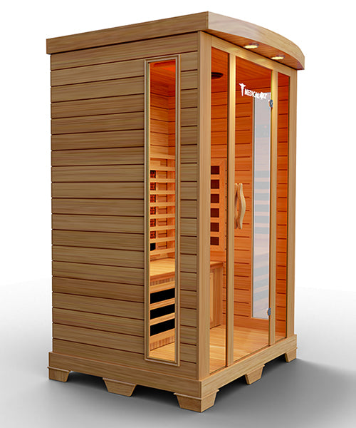 2 Person Home Full Spectrum Infrared Sauna | Medical 4