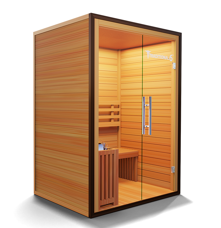 2 Person Home Stream Sauna | Traditional 6
