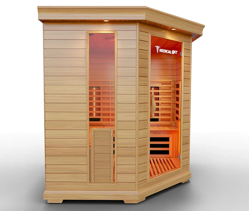 6 Person Indoor Infrared Full Spectrum Sauna | Medical 6 Plus