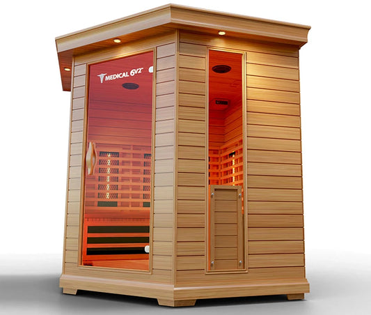 6 Person Indoor Infrared Full Spectrum Sauna | Medical 6 Plus