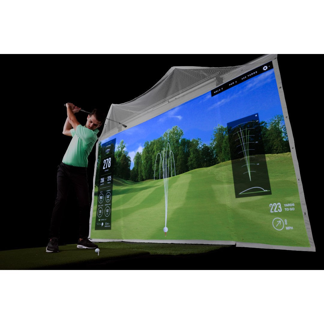 Retractable HomeCourse Golf ProScreen 180