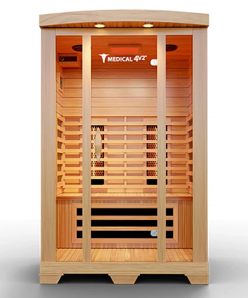 2 Person Home Full Spectrum Infrared Sauna | Medical 4