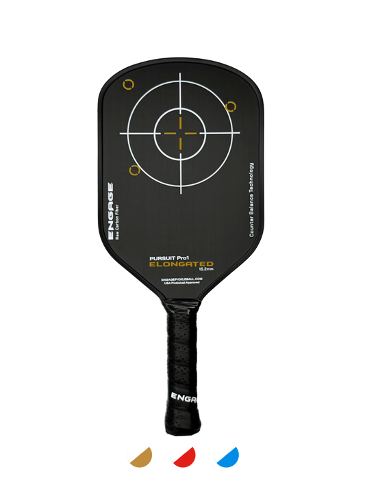 Elongated Raw Carbon Fiber Padel