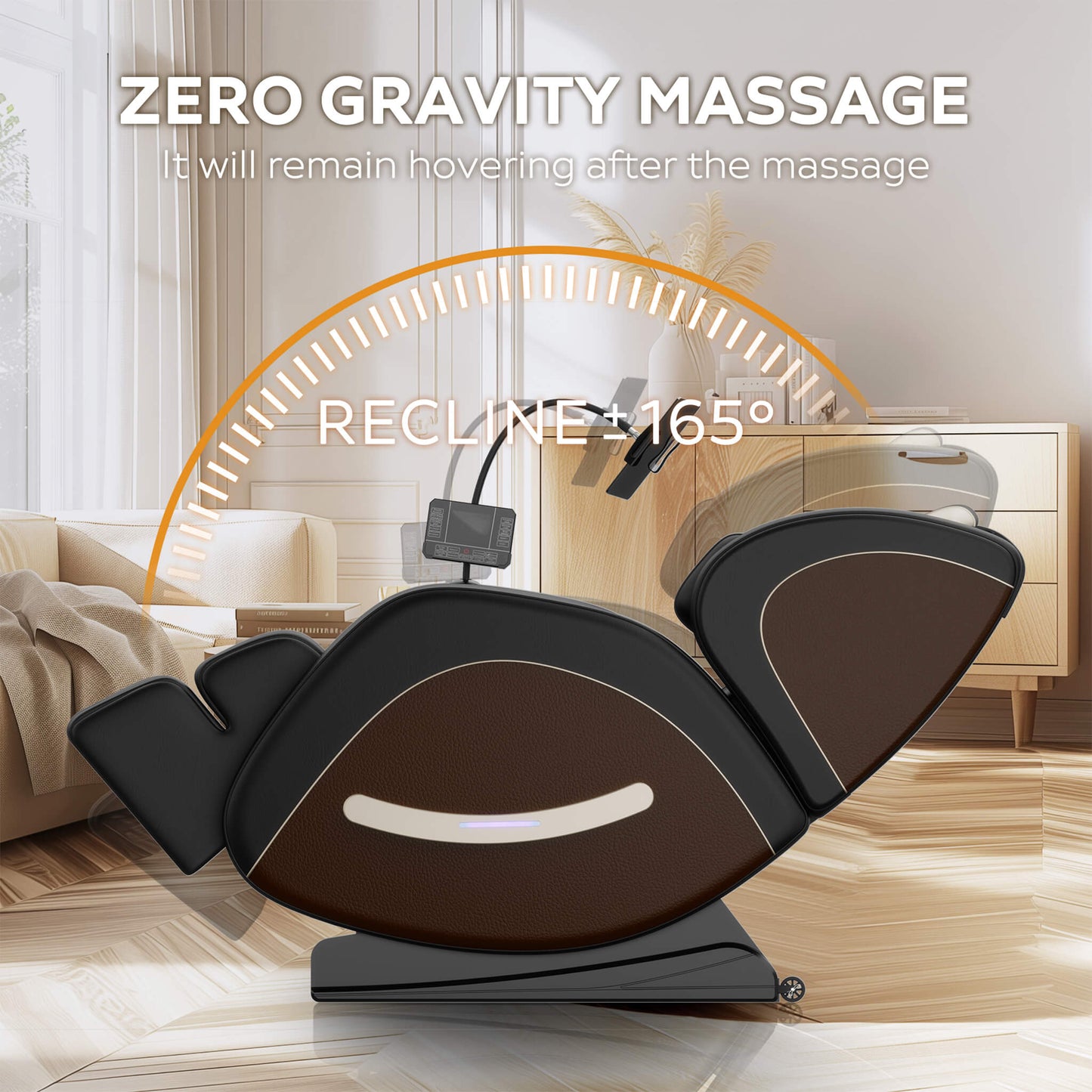 Sovereign Zero Gravity Massage Chair With Six Massage Rollers
