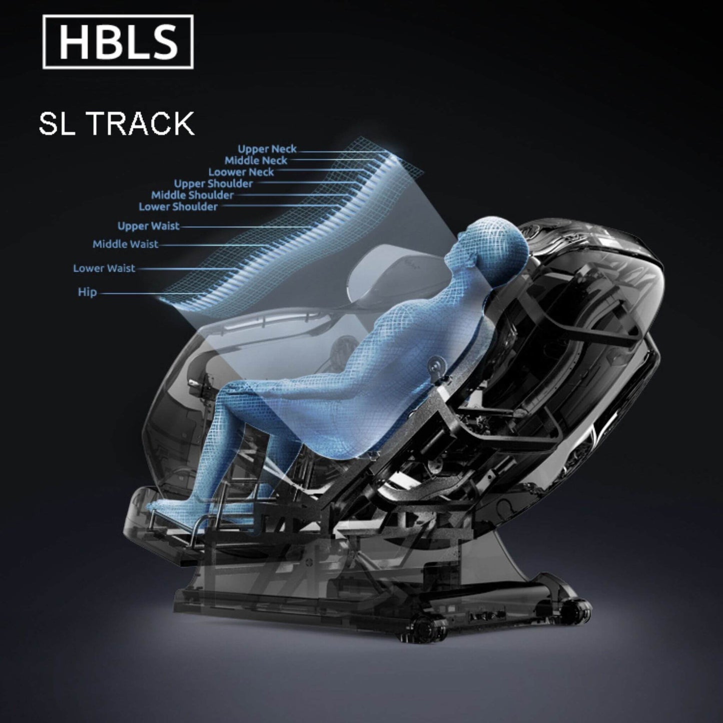 Zenith Full Body Zero Gravity Shiatsu Massage Chair With Heat And Voice Control