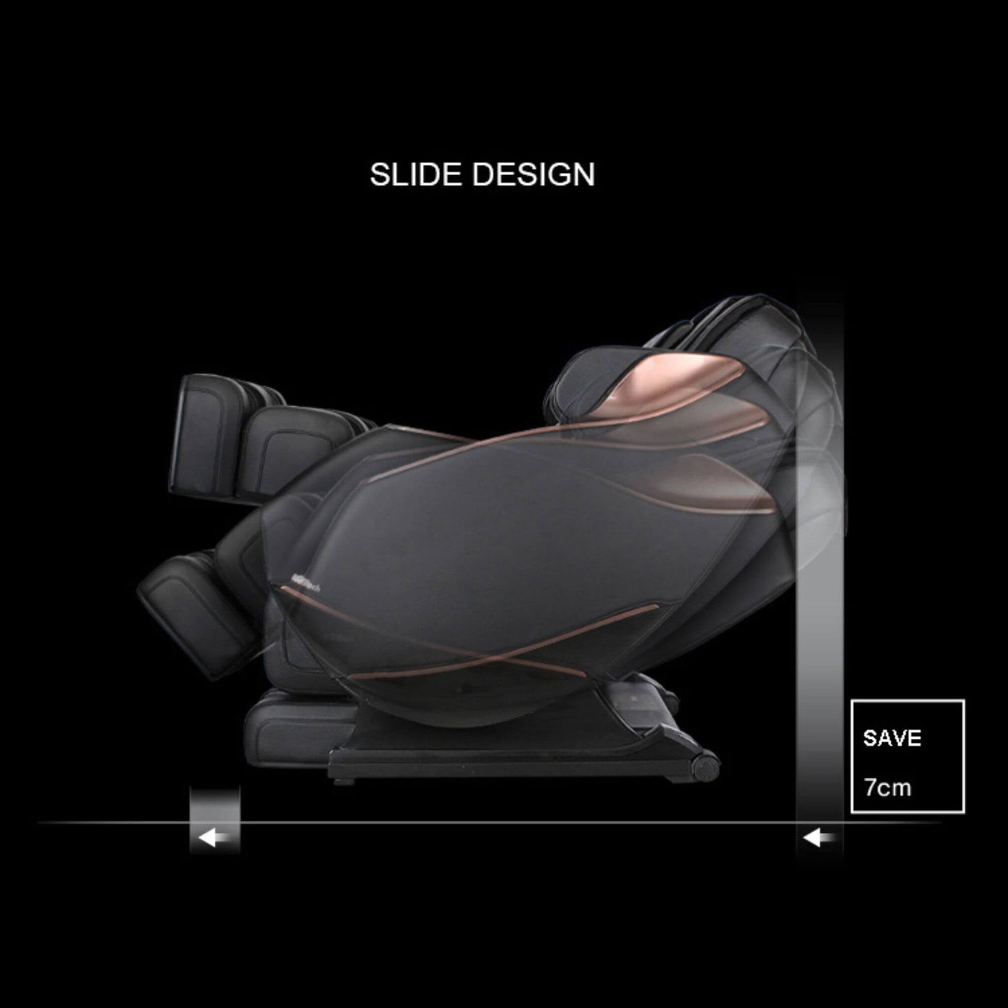 Zenith Full Body Zero Gravity Shiatsu Massage Chair With Heat And Voice Control