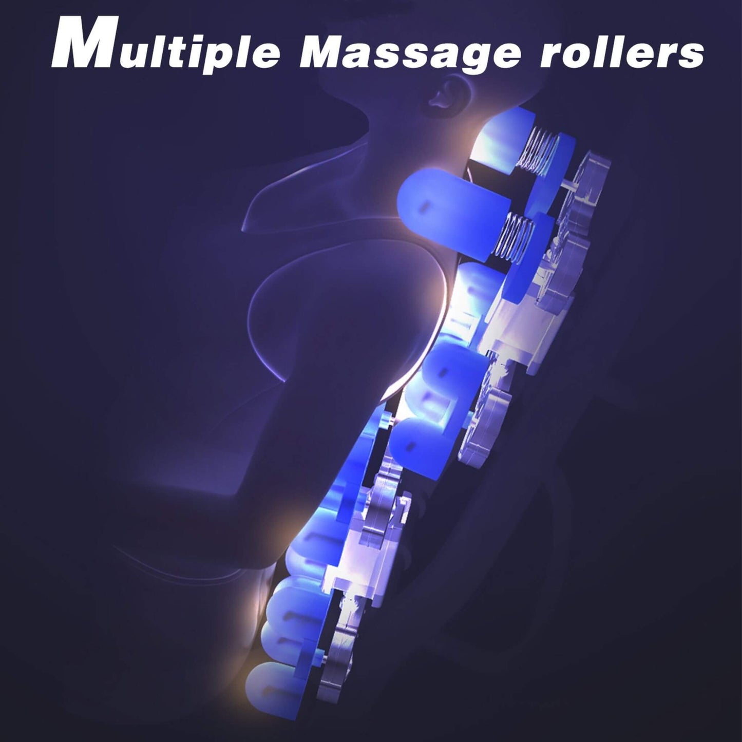 Zero-Gravity Leather Massage Chair With Zero Gravity And Bluetooth