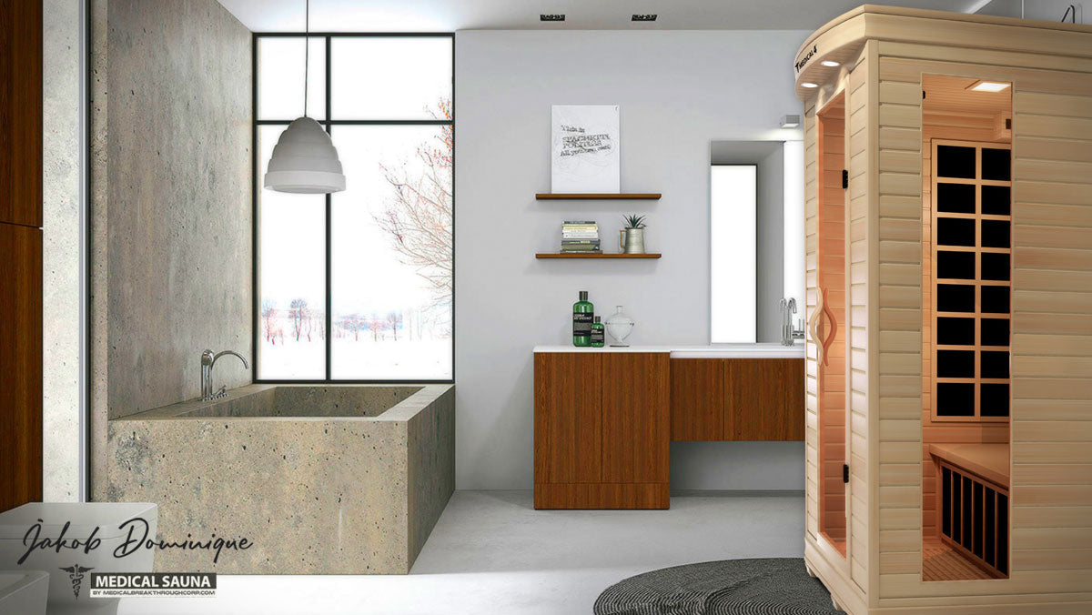 2 Person Home Full Spectrum Infrared Sauna | Medical 4