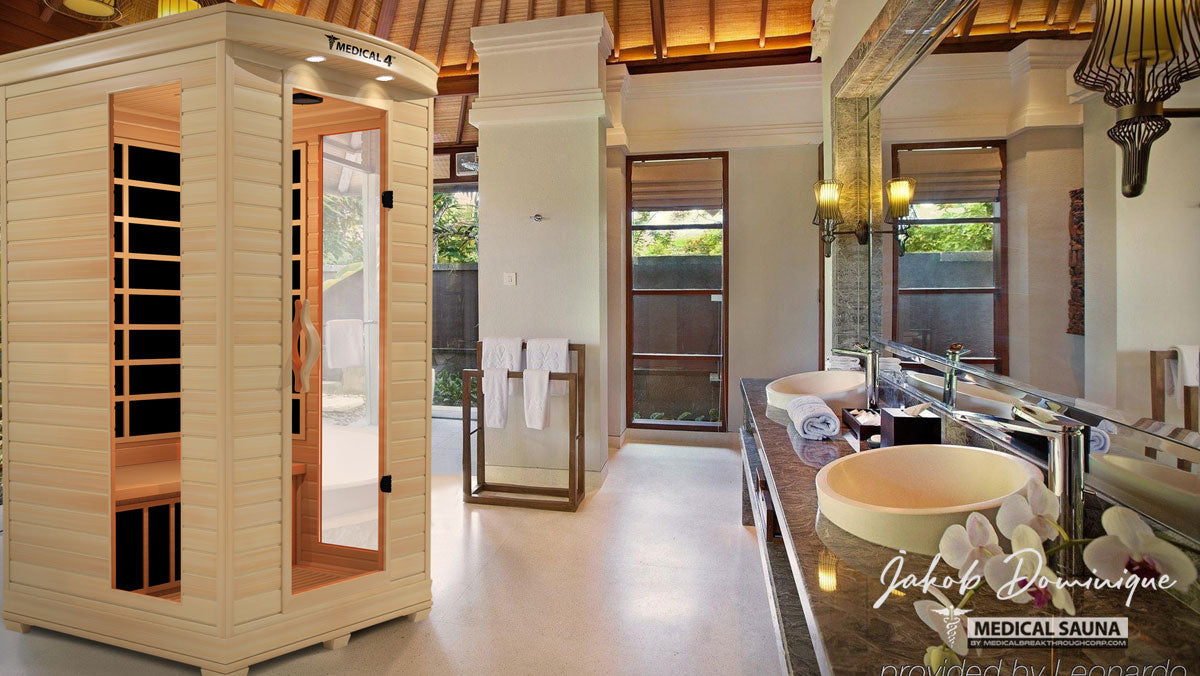 2 Person Home Full Spectrum Infrared Sauna | Medical 4