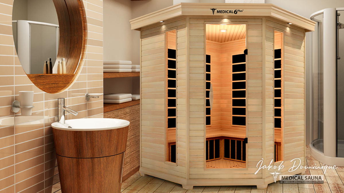 6 Person Indoor Infrared Full Spectrum Sauna | Medical 6 Plus