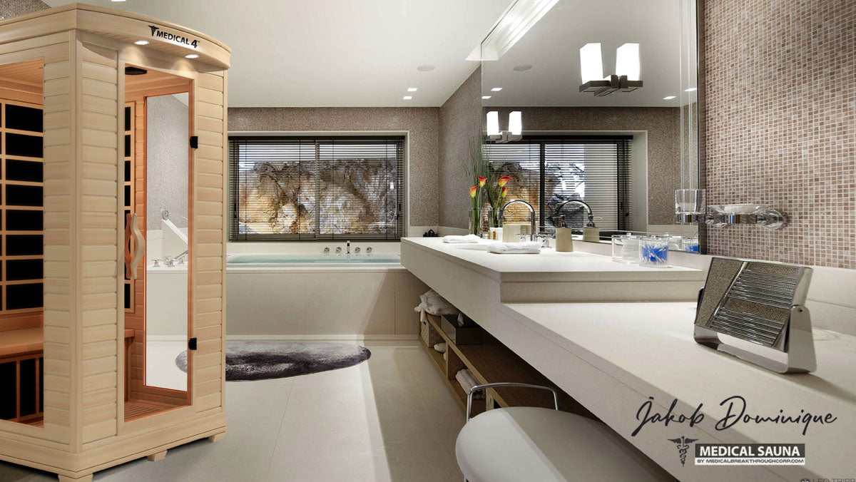 2 Person Home Full Spectrum Infrared Sauna | Medical 4