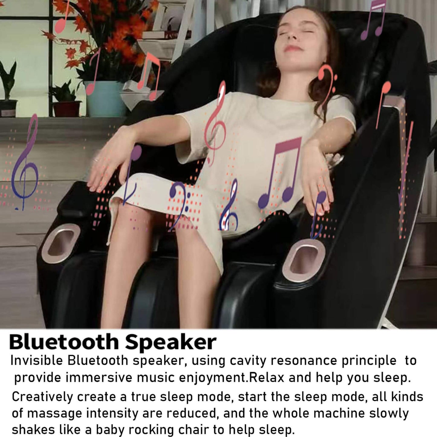 Rovix Premium Zero Gravity Full Body Multifunction Massage Chair With Auto Body Scan